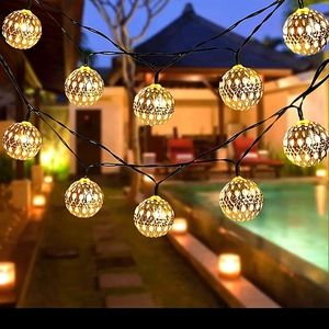 COPY - 1pc LED Hollow Out Moroccan Ball.